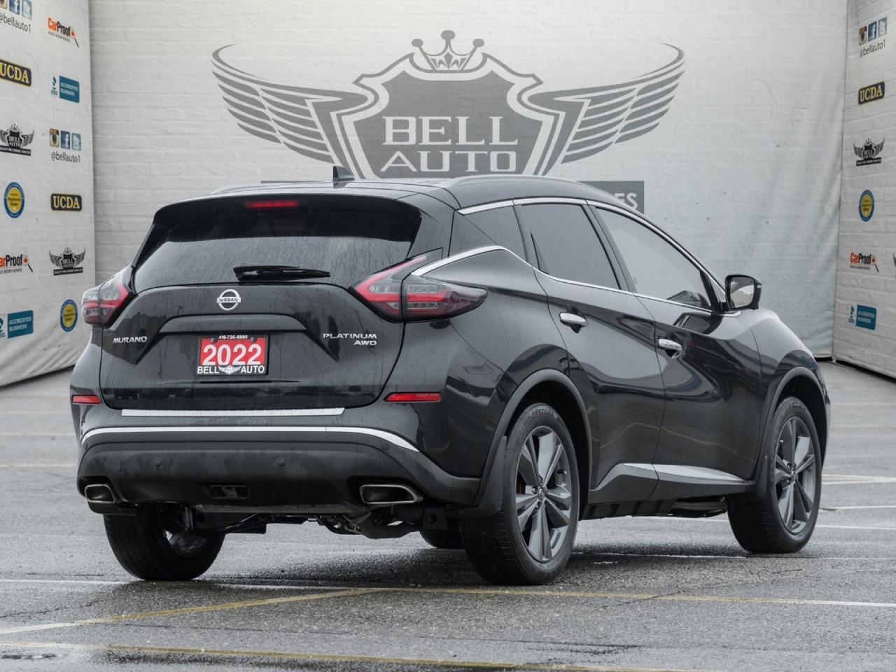 2022 Nissan Murano Platinum | AWD | LTHR | NAVI | PANO | B.CAM | BOSE | NOACCIDENT Toronto ON