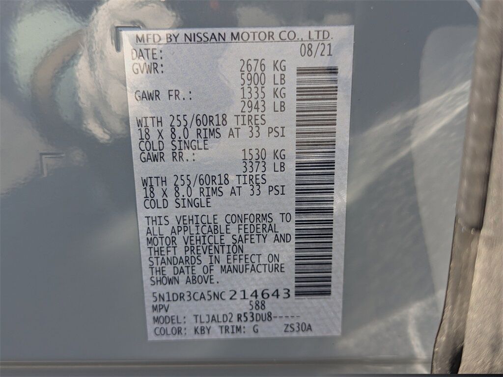 2022 Nissan Pathfinder SL Kennesaw GA