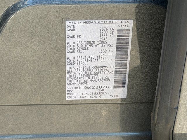 2022 Nissan Pathfinder SL Springfield VA