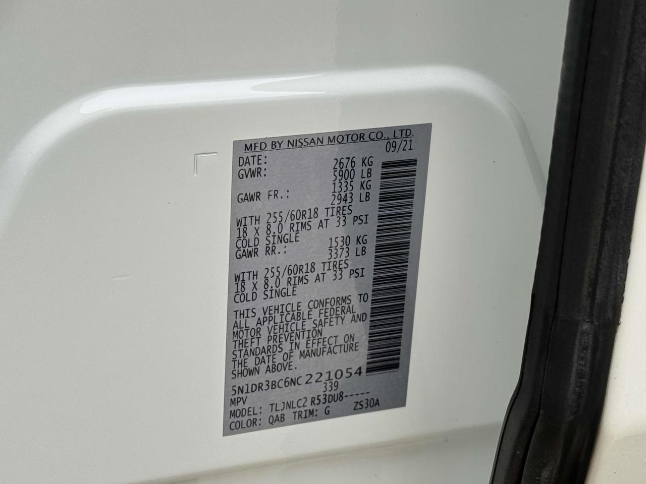 2022 Nissan Pathfinder SV Fredericksburg VA