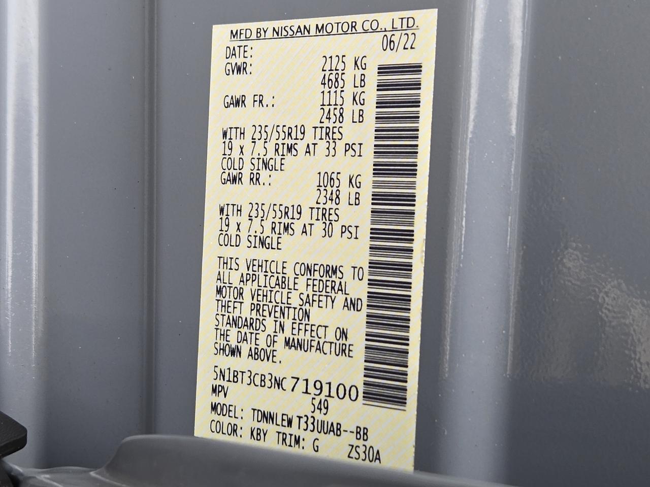 2022 Nissan Rogue SL Intelligent AWD Vineland NJ