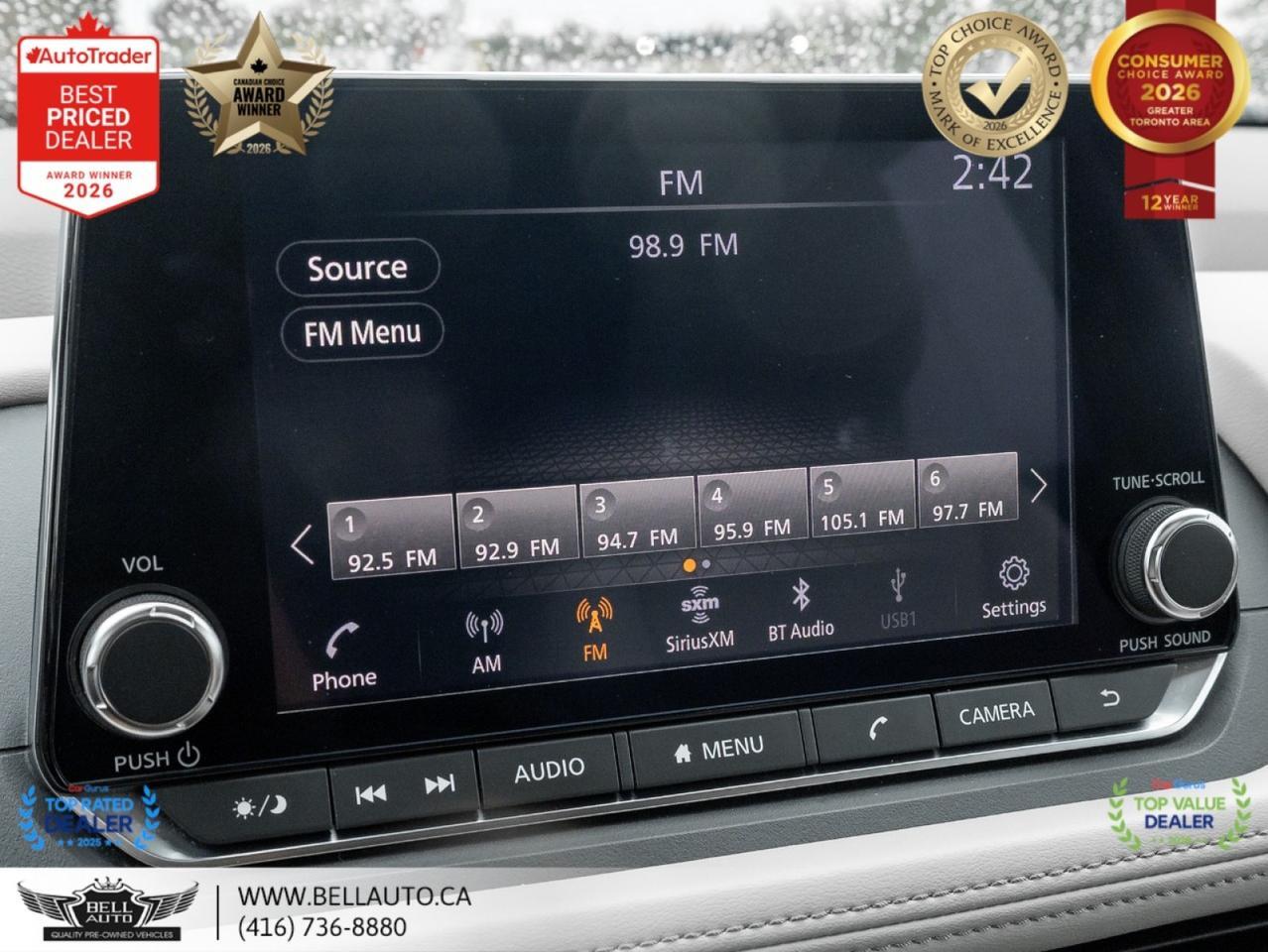 2022 Nissan Rogue SV PREMIUM | CARPLAY | 360CAM | PANO | LTHR | NOACCIDENT Toronto ON
