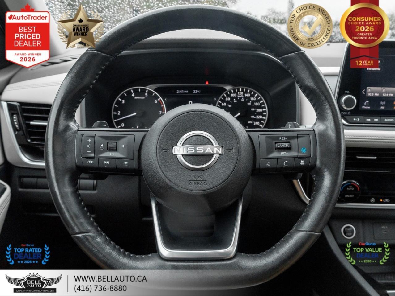 2022 Nissan Rogue SV PREMIUM | CARPLAY | 360CAM | PANO | LTHR | NOACCIDENT Toronto ON