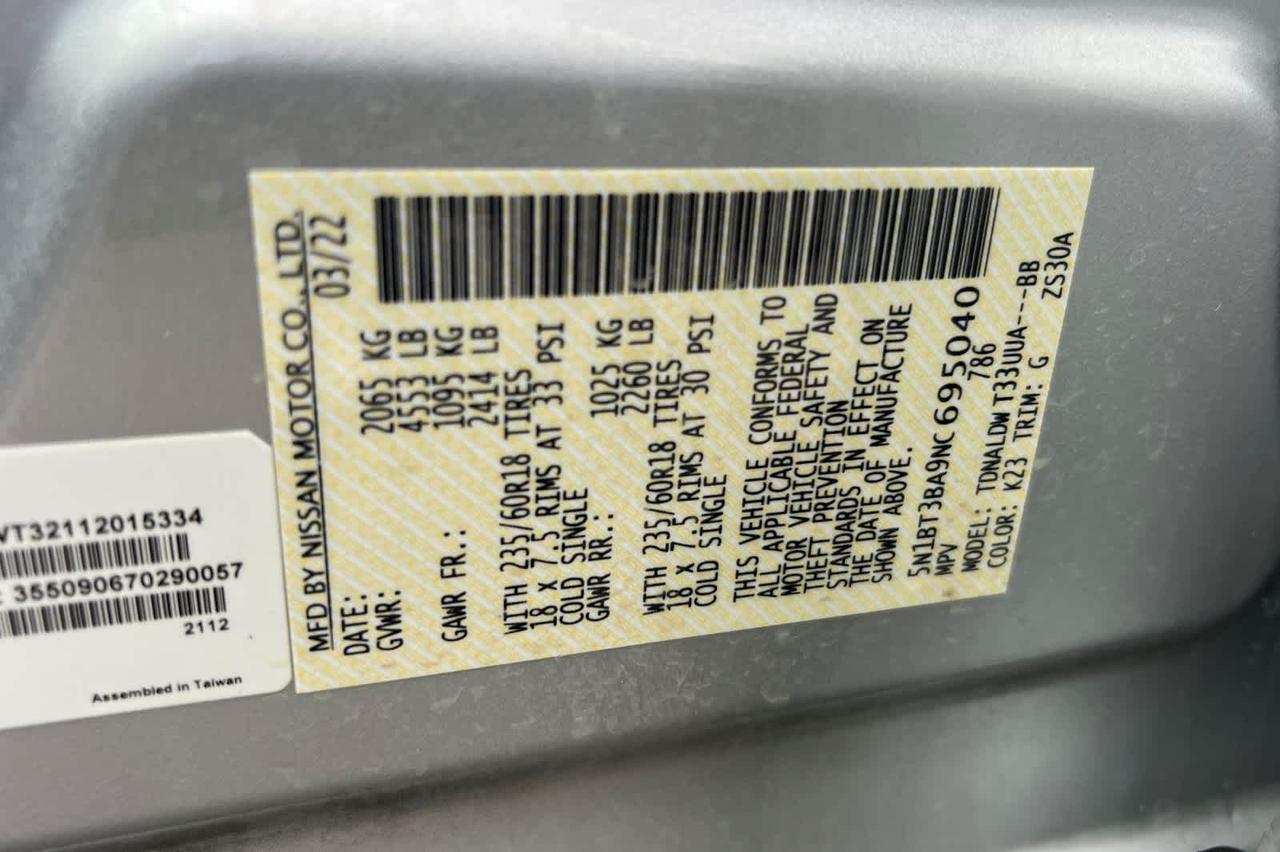 2022 Nissan Rogue SV Roseville CA