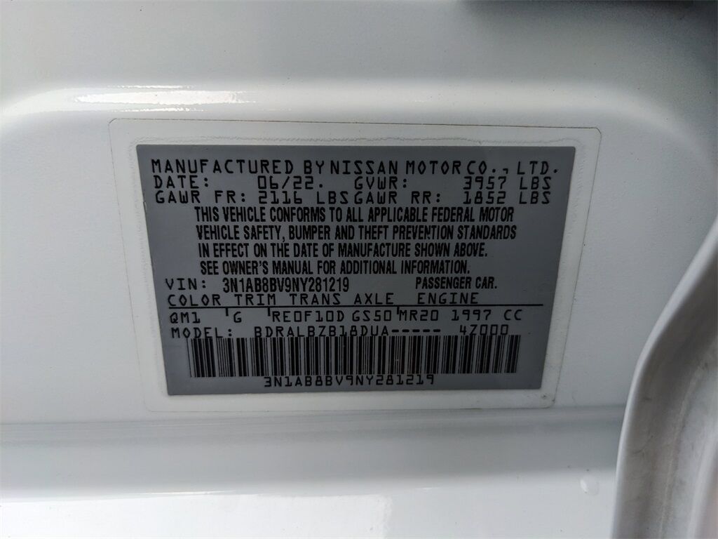 2022 Nissan Sentra S San Clemente CA