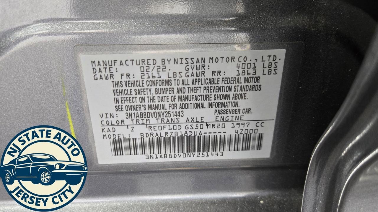 2022 Nissan Sentra SR Jersey City NJ