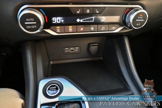 2022 Nissan Sentra SV / All Weather Pkg / Heated Cloth Seats / Heated Steering Wheel / Auto Start / Blind Spot Alert / Lane & Collision Alert / Apple CarPlay & Android Auto / Back Up Camera / Keyless Entry & Start / 39 MPG / 1-Owner Anchorage AK
