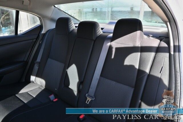 2022 Nissan Sentra SV / All Weather Pkg / Heated Cloth Seats / Heated Steering Wheel / Auto Start / Blind Spot Alert / Lane & Collision Alert / Apple CarPlay & Android Auto / Back Up Camera / Keyless Entry & Start / 39 MPG / 1-Owner Anchorage AK