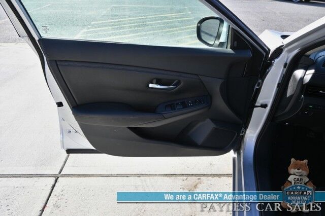 2022 Nissan Sentra SV / All Weather Pkg / Heated Cloth Seats / Heated Steering Wheel / Auto Start / Blind Spot Alert / Lane & Collision Alert / Apple CarPlay & Android Auto / Back Up Camera / Keyless Entry & Start / 39 MPG / 1-Owner Anchorage AK