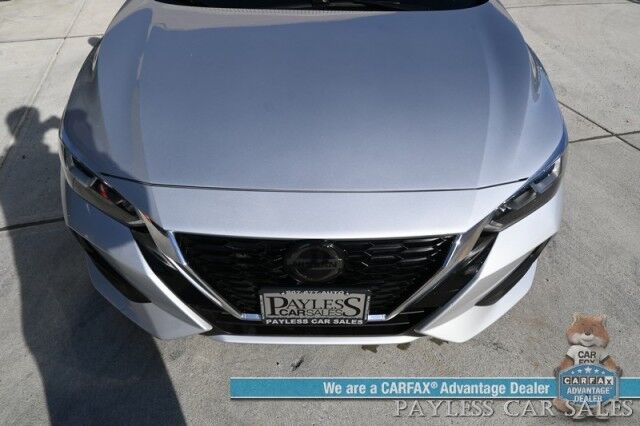 2022 Nissan Sentra SV / All Weather Pkg / Heated Cloth Seats / Heated Steering Wheel / Auto Start / Blind Spot Alert / Lane & Collision Alert / Apple CarPlay & Android Auto / Back Up Camera / Keyless Entry & Start / 39 MPG / 1-Owner Anchorage AK