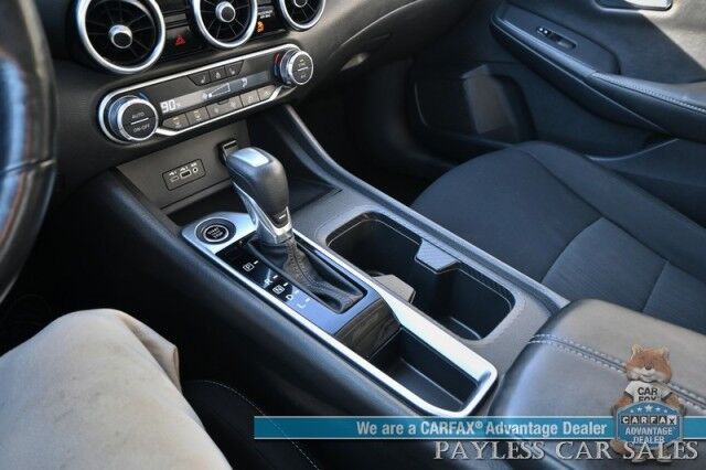 2022 Nissan Sentra SV / All Weather Pkg / Heated Cloth Seats / Heated Steering Wheel / Auto Start / Blind Spot Alert / Lane & Collision Alert / Apple CarPlay & Android Auto / Back Up Camera / Keyless Entry & Start / 39 MPG / 1-Owner Anchorage AK