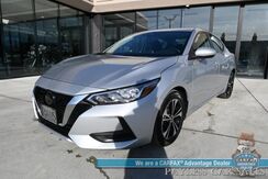 2022_Nissan_Sentra_SV / All Weather Pkg / Heated Cloth Seats / Heated Steering Wheel / Auto Start / Blind Spot Alert / Lane & Collision Alert / Apple CarPlay & Android Auto / Back Up Camera / Keyless Entry & Start / 39 MPG / 1-Owner_ Anchorage AK