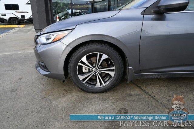 2022 Nissan Sentra SV / Automatic / Blind Spot Alert / Lane Departure & Collision Alert / Apple CarPlay & Android Auto / Back Up Camera / USB & Aux Jacks / Cruise Control / Push Button Start / Alloy Wheels / 39 MPG / 1-Owner Anchorage AK