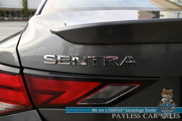 2022 Nissan Sentra SV / Automatic / Blind Spot Alert / Lane Departure & Collision Alert / Apple CarPlay & Android Auto / Back Up Camera / USB & Aux Jacks / Cruise Control / Push Button Start / Alloy Wheels / 39 MPG / 1-Owner Anchorage AK