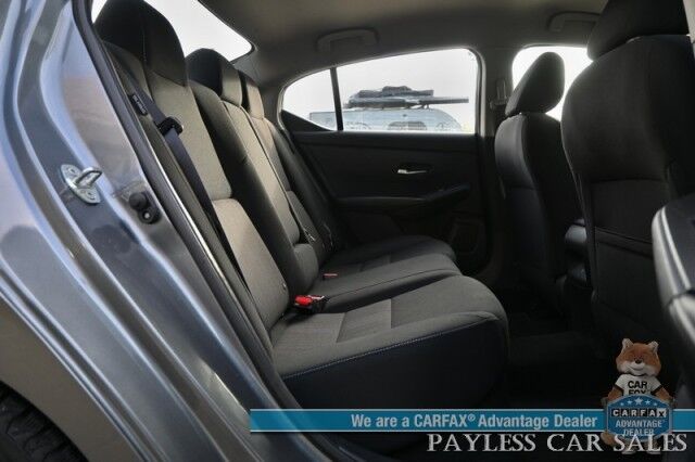 2022 Nissan Sentra SV / Automatic / Blind Spot Alert / Lane Departure & Collision Alert / Apple CarPlay & Android Auto / Back Up Camera / USB & Aux Jacks / Cruise Control / Push Button Start / Alloy Wheels / 39 MPG / 1-Owner Anchorage AK