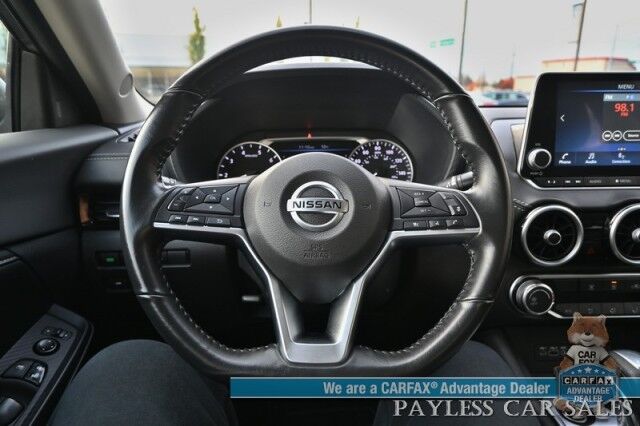 2022 Nissan Sentra SV / Automatic / Blind Spot Alert / Lane Departure & Collision Alert / Apple CarPlay & Android Auto / Back Up Camera / USB & Aux Jacks / Cruise Control / Push Button Start / Alloy Wheels / 39 MPG / 1-Owner Anchorage AK