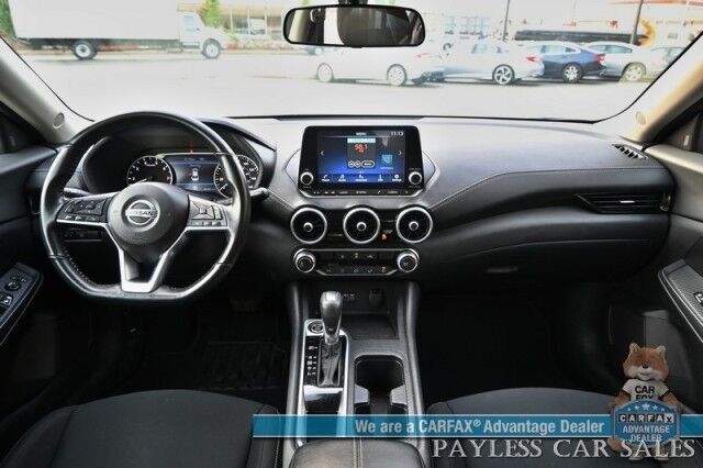 2022 Nissan Sentra SV / Automatic / Blind Spot Alert / Lane Departure & Collision Alert / Apple CarPlay & Android Auto / Back Up Camera / USB & Aux Jacks / Cruise Control / Push Button Start / Alloy Wheels / 39 MPG / 1-Owner Anchorage AK