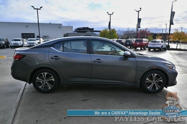 2022 Nissan Sentra SV / Automatic / Blind Spot Alert / Lane Departure & Collision Alert / Apple CarPlay & Android Auto / Back Up Camera / USB & Aux Jacks / Cruise Control / Push Button Start / Alloy Wheels / 39 MPG / 1-Owner Anchorage AK