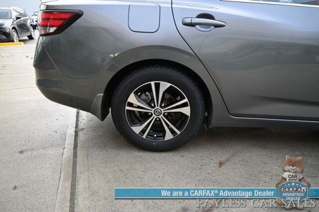 2022 Nissan Sentra SV / Automatic / Blind Spot Alert / Lane Departure & Collision Alert / Apple CarPlay & Android Auto / Back Up Camera / USB & Aux Jacks / Cruise Control / Push Button Start / Alloy Wheels / 39 MPG / 1-Owner Anchorage AK