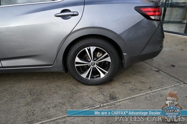 2022 Nissan Sentra SV / Automatic / Blind Spot Alert / Lane Departure & Collision Alert / Apple CarPlay & Android Auto / Back Up Camera / USB & Aux Jacks / Cruise Control / Push Button Start / Alloy Wheels / 39 MPG / 1-Owner Anchorage AK