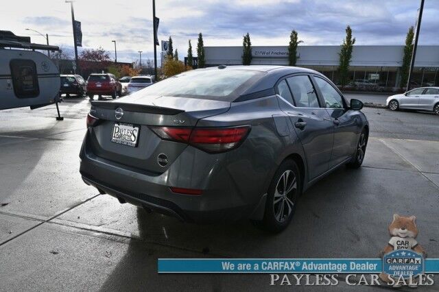 2022 Nissan Sentra SV / Automatic / Blind Spot Alert / Lane Departure & Collision Alert / Apple CarPlay & Android Auto / Back Up Camera / USB & Aux Jacks / Cruise Control / Push Button Start / Alloy Wheels / 39 MPG / 1-Owner Anchorage AK