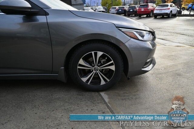 2022 Nissan Sentra SV / Automatic / Blind Spot Alert / Lane Departure & Collision Alert / Apple CarPlay & Android Auto / Back Up Camera / USB & Aux Jacks / Cruise Control / Push Button Start / Alloy Wheels / 39 MPG / 1-Owner Anchorage AK