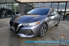 2022_Nissan_Sentra_SV / Automatic / Blind Spot Alert / Lane Departure & Collision Alert / Apple CarPlay & Android Auto / Back Up Camera / USB & Aux Jacks / Cruise Control / Push Button Start / Alloy Wheels / 39 MPG / 1-Owner_ Anchorage AK