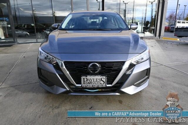 2022 Nissan Sentra SV / Automatic / Blind Spot Alert / Lane Departure & Collision Alert / Apple CarPlay & Android Auto / Back Up Camera / USB & Aux Jacks / Cruise Control / Push Button Start / Alloy Wheels / 39 MPG / 1-Owner Anchorage AK
