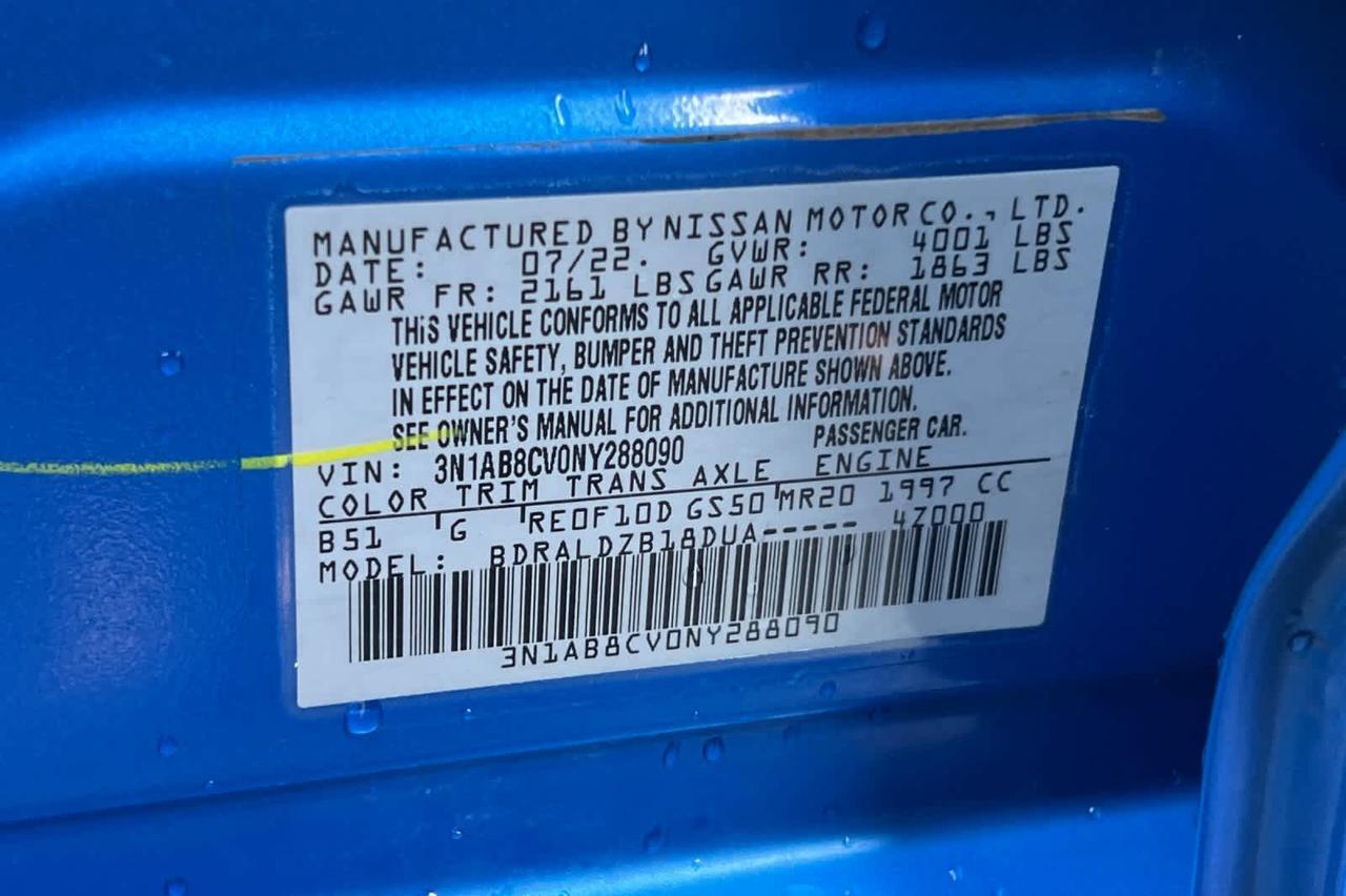 2022 Nissan Sentra SV Roseville CA