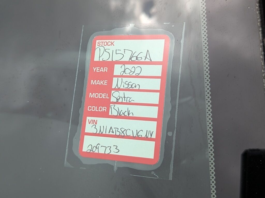 2022 Nissan Sentra SV San Clemente CA