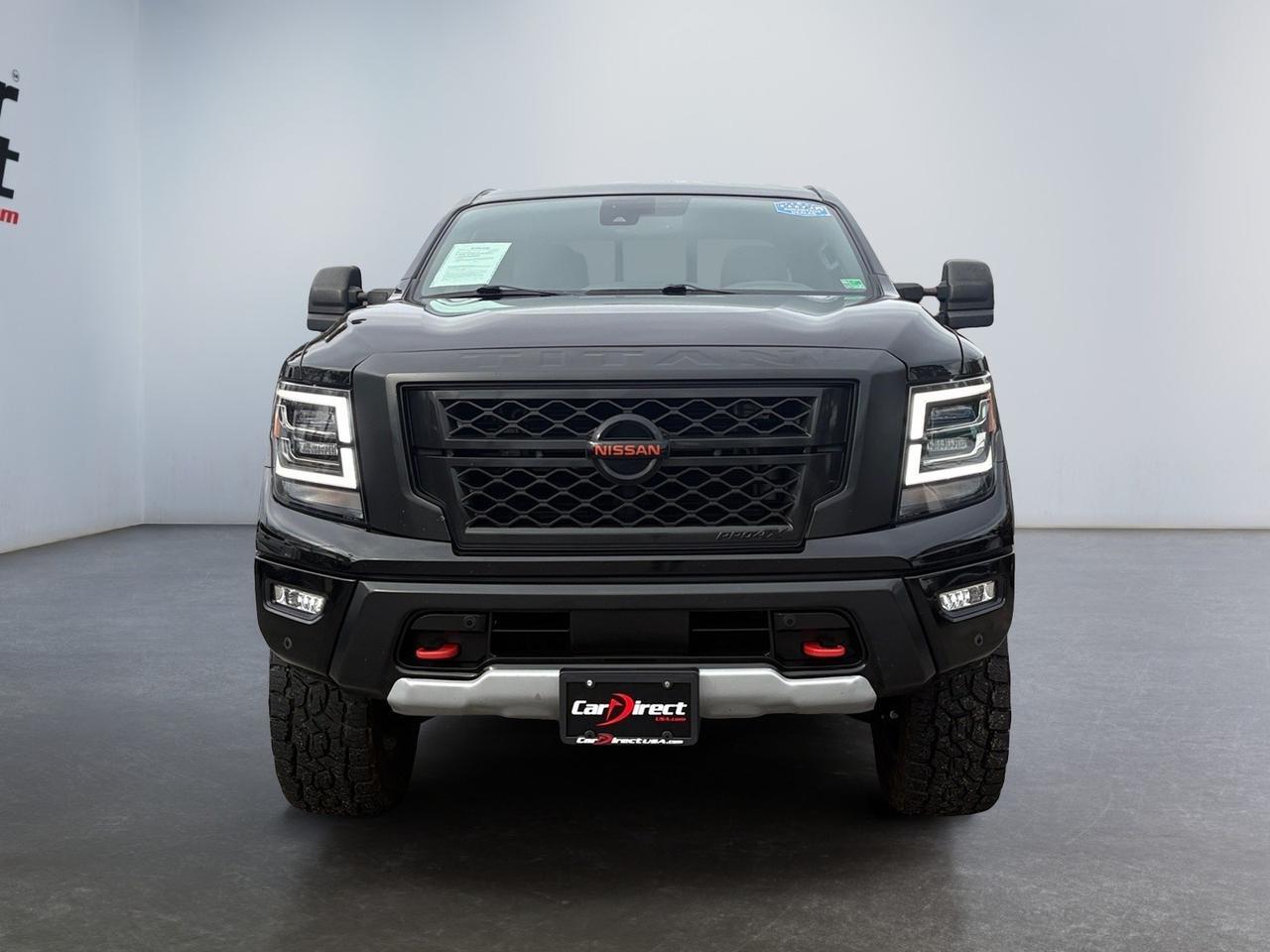 2022 Nissan Titan PRO-4X, TOW PACKAGE, BLIND SPOT ALERT, LANE KEEP ASSIST, REAR POWER SLIDING WINDOW, PUSH BUTTON START, APPLE CARPLAY/ANDROID AUTO, BACKUP CAMERA WITH PARKING SENSORS, CLEAN CARFAX, BECOME A PRO ON THE ROAD IN THIS NISSAN TITAN! Virginia Beach VA