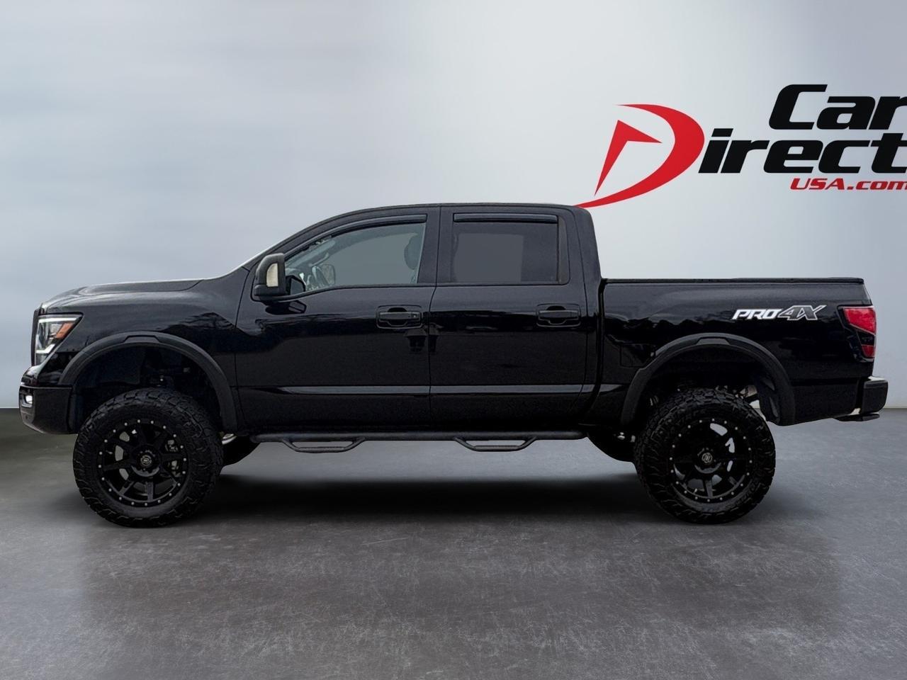 2022 Nissan Titan PRO-4X, TOW PACKAGE, BLIND SPOT ALERT, LANE KEEP ASSIST, REAR POWER SLIDING WINDOW, PUSH BUTTON START, APPLE CARPLAY/ANDROID AUTO, BACKUP CAMERA WITH PARKING SENSORS, CLEAN CARFAX, BECOME A PRO ON THE ROAD IN THIS NISSAN TITAN! Virginia Beach VA