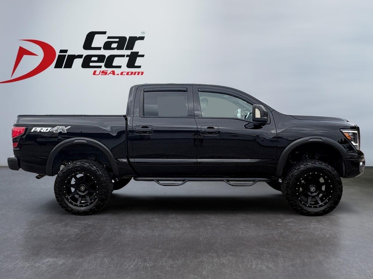 2022 Nissan Titan PRO-4X, TOW PACKAGE, BLIND SPOT ALERT, LANE KEEP ASSIST, REAR POWER SLIDING WINDOW, PUSH BUTTON START, APPLE CARPLAY/ANDROID AUTO, BACKUP CAMERA WITH PARKING SENSORS, CLEAN CARFAX, BECOME A PRO ON THE ROAD IN THIS NISSAN TITAN! Virginia Beach VA