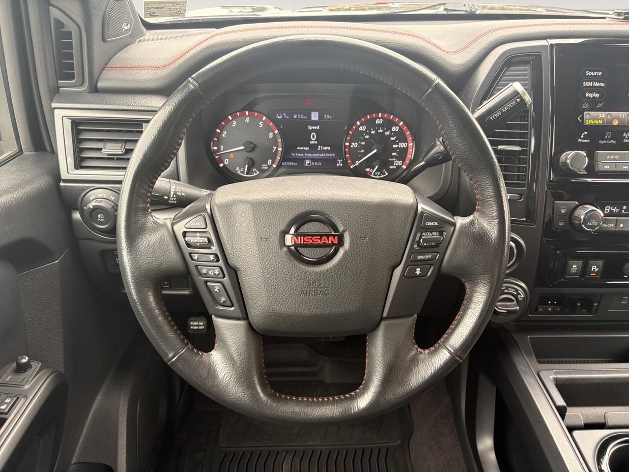 2022 Nissan Titan PRO-4X, TOW PACKAGE, BLIND SPOT ALERT, LANE KEEP ASSIST, REAR POWER SLIDING WINDOW, PUSH BUTTON START, APPLE CARPLAY/ANDROID AUTO, BACKUP CAMERA WITH PARKING SENSORS, CLEAN CARFAX, BECOME A PRO ON THE ROAD IN THIS NISSAN TITAN! Virginia Beach VA