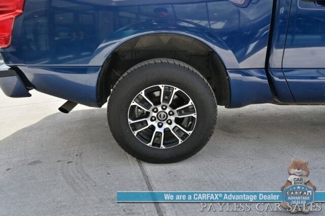 2022 Nissan Titan SV / 4X4 / 5.6L V8 / Crew Cab / Seats 6 / Adaptive Cruise Control / Lane Departure & Blind Spot Alert / Apple CarPlay & Android Auto / Back Up Camera / Rear Parking Sensors / Keyless Entry & Start / 1-Owner Anchorage AK