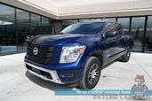 2022 Nissan Titan SV / 4X4 / 5.6L V8 / Crew Cab / Seats 6 / Adaptive Cruise Control / Lane Departure & Blind Spot Alert / Apple CarPlay & Android Auto / Back Up Camera / Rear Parking Sensors / Keyless Entry & Start / 1-Owner