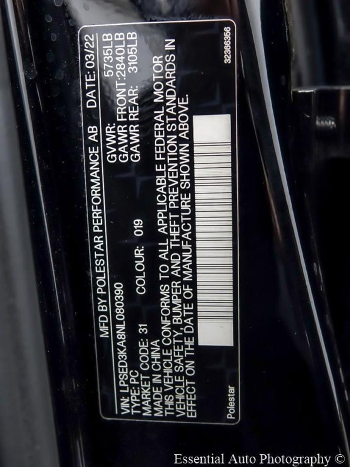 2022 Polestar 2 PRICE INCLUDES $4000 IRS TAX CREDIT!! YOU MUST QUALIFY!! Willowbrook IL