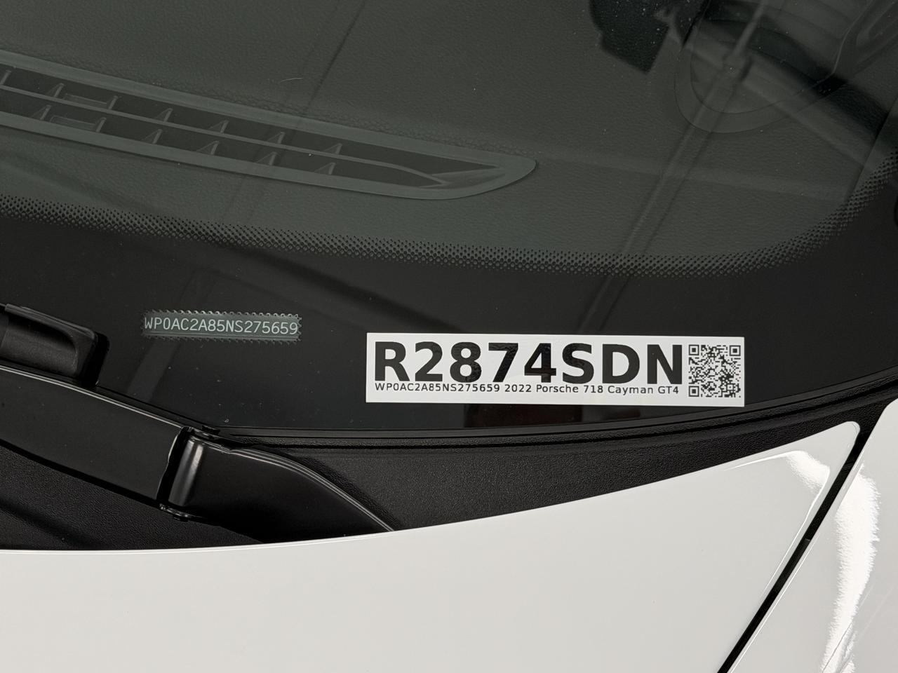2022 Porsche 718 Cayman GT4 Newark DE
