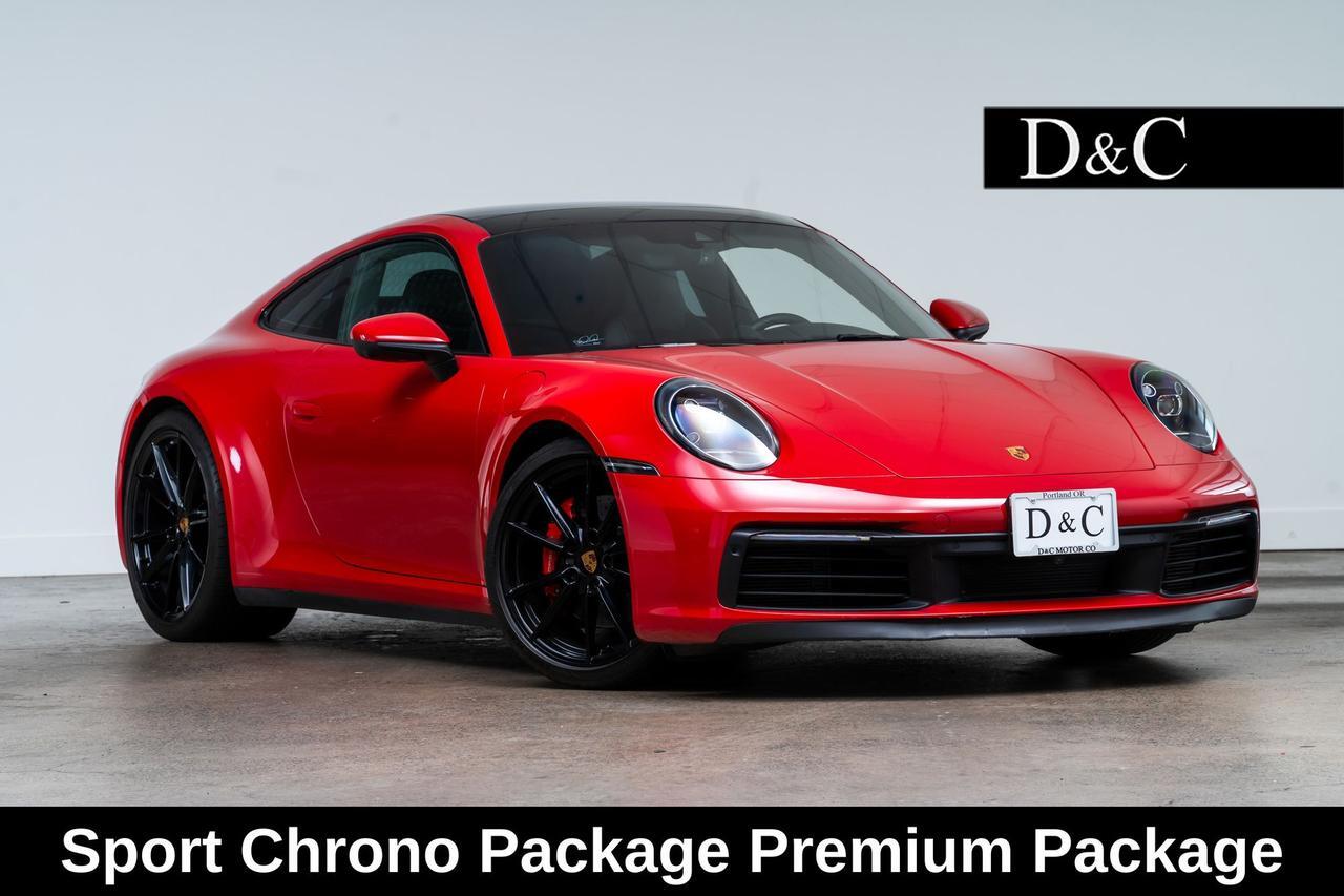 2022 Porsche 911 Carrera 4S Sport Chrono Package Premium Package