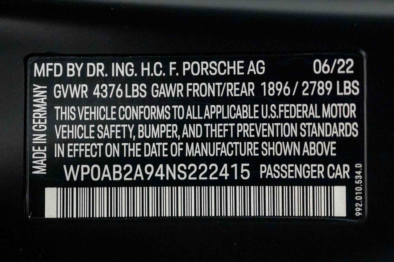 2022 Porsche 911 Carrera GTS Marietta GA