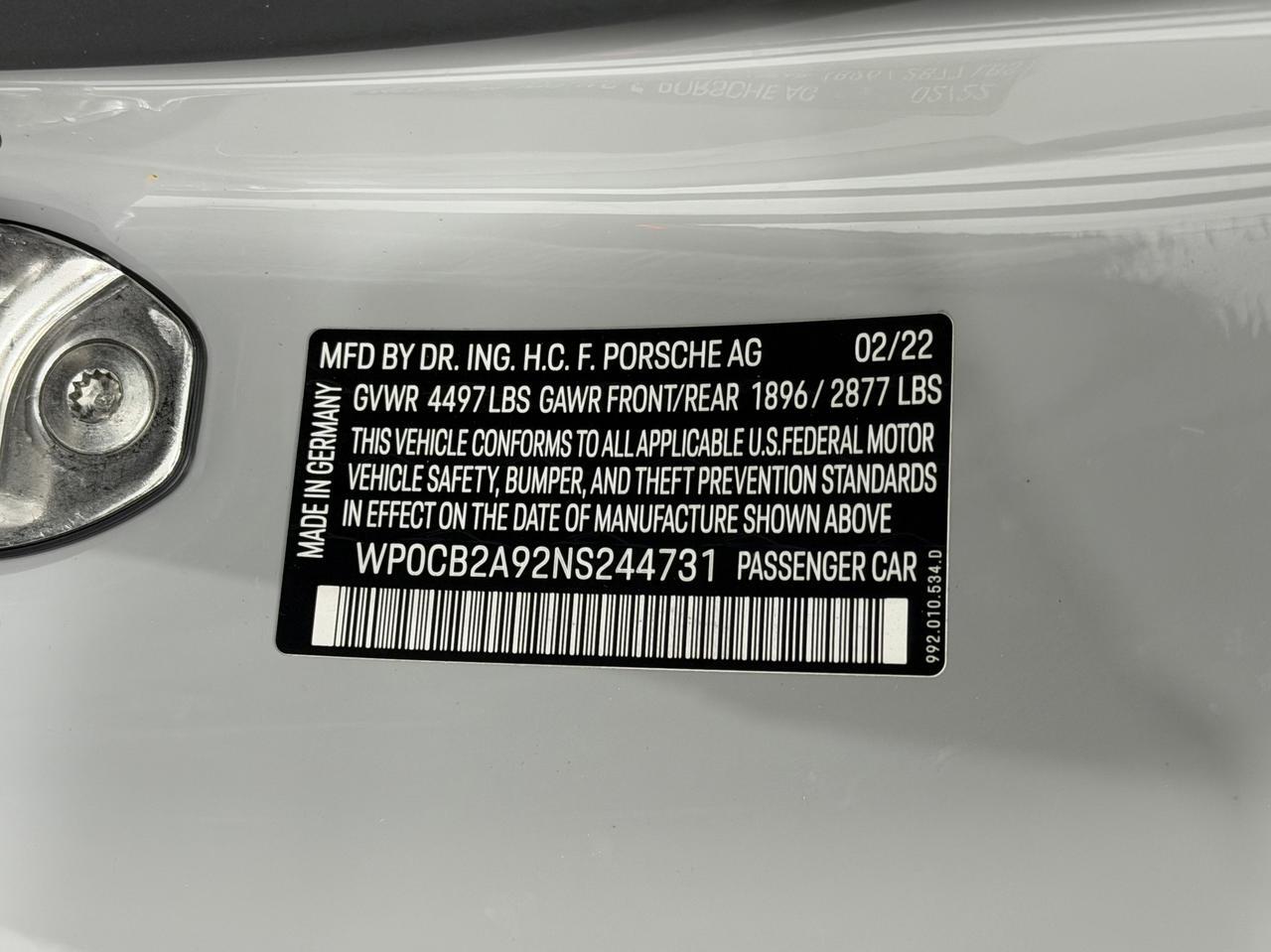 2022 Porsche 911 Carrera GTS Newark DE