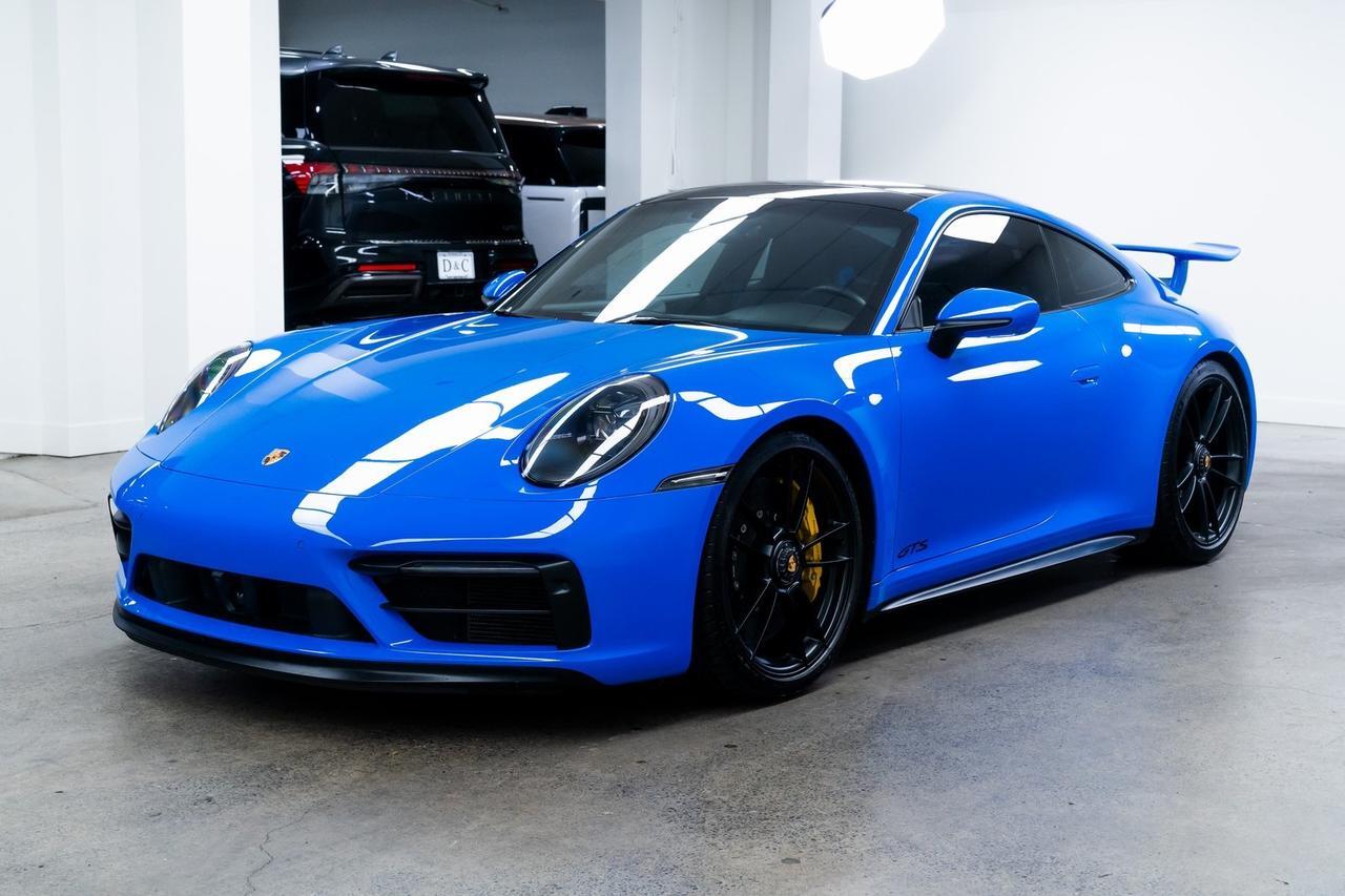 2022 Porsche 911 Carrera GTS Shark Blue PCCB, Aero KIT, 1 owner Portland OR