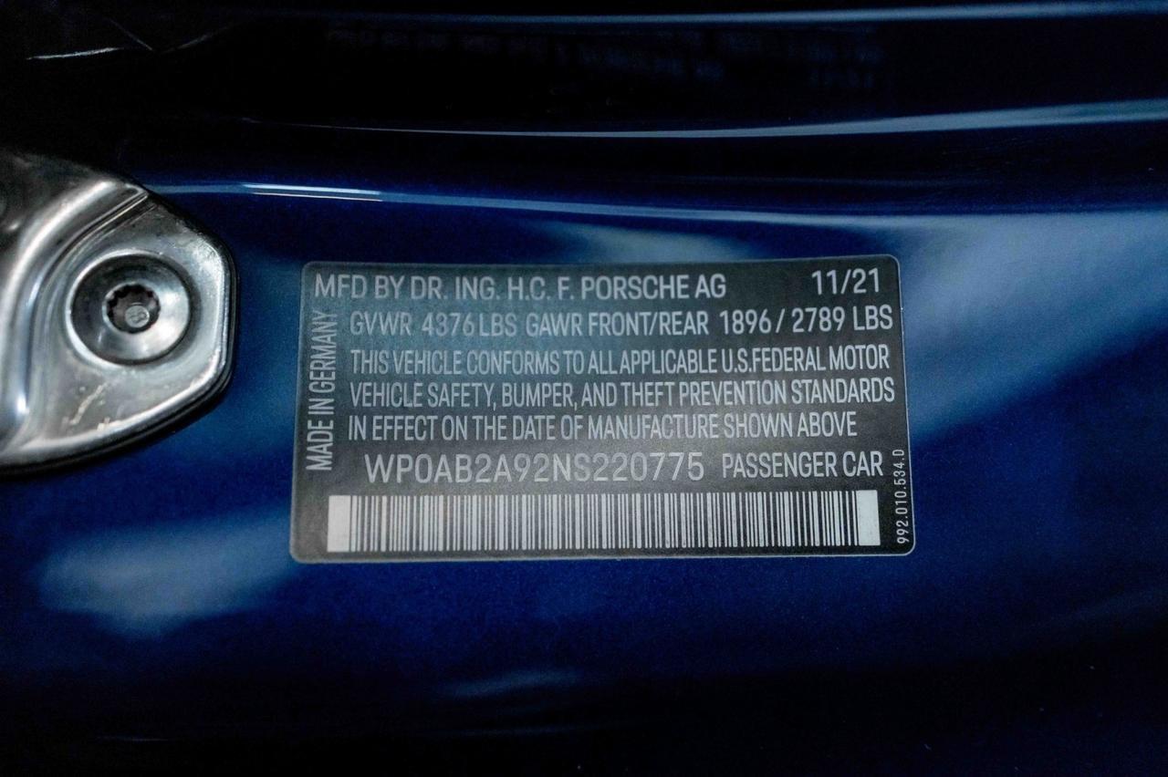 2022 Porsche 911 Carrera S Marietta GA