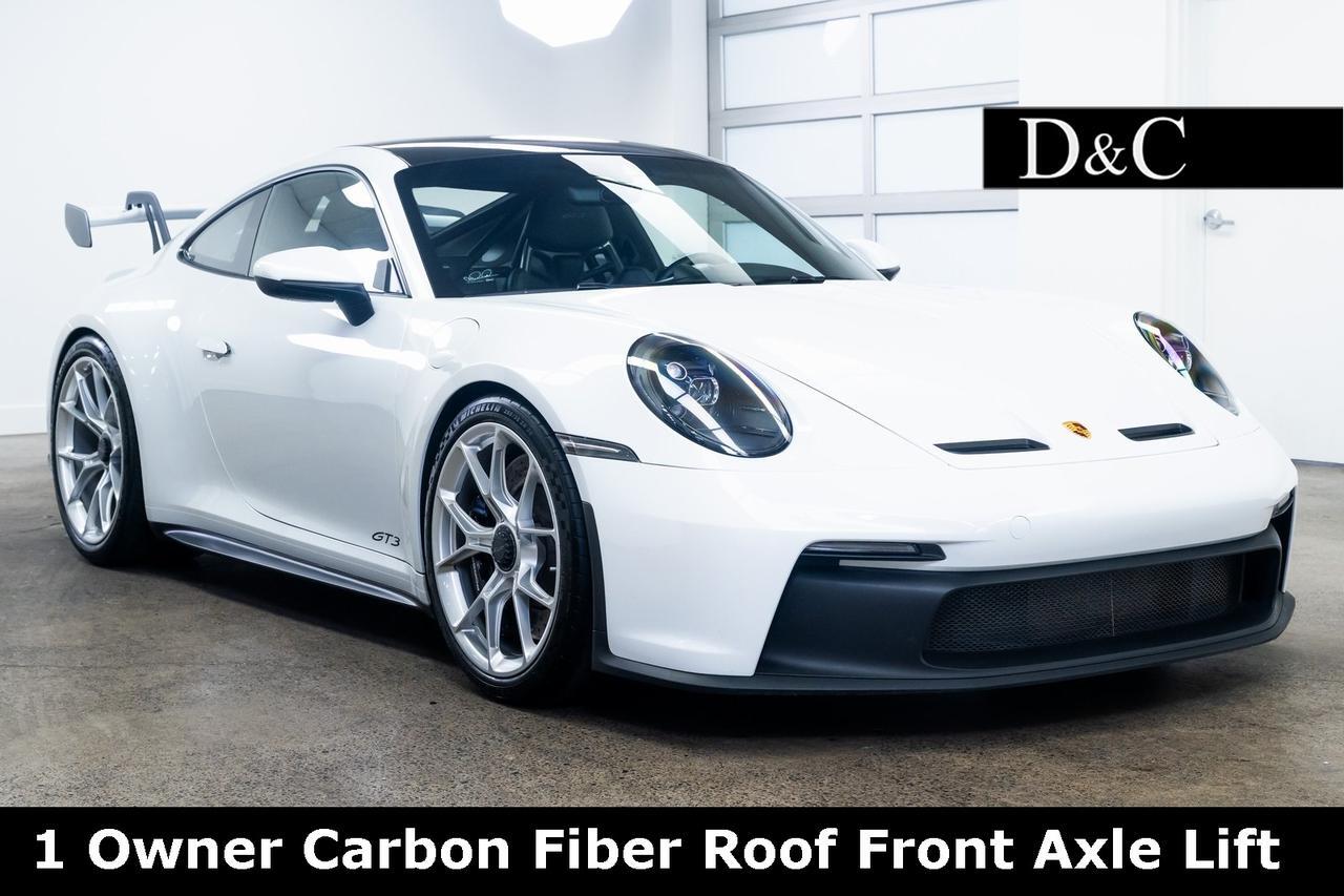 2022 Porsche 911 GT3 1 Owner Carbon Fiber Roof Front Axle Lift Portland OR