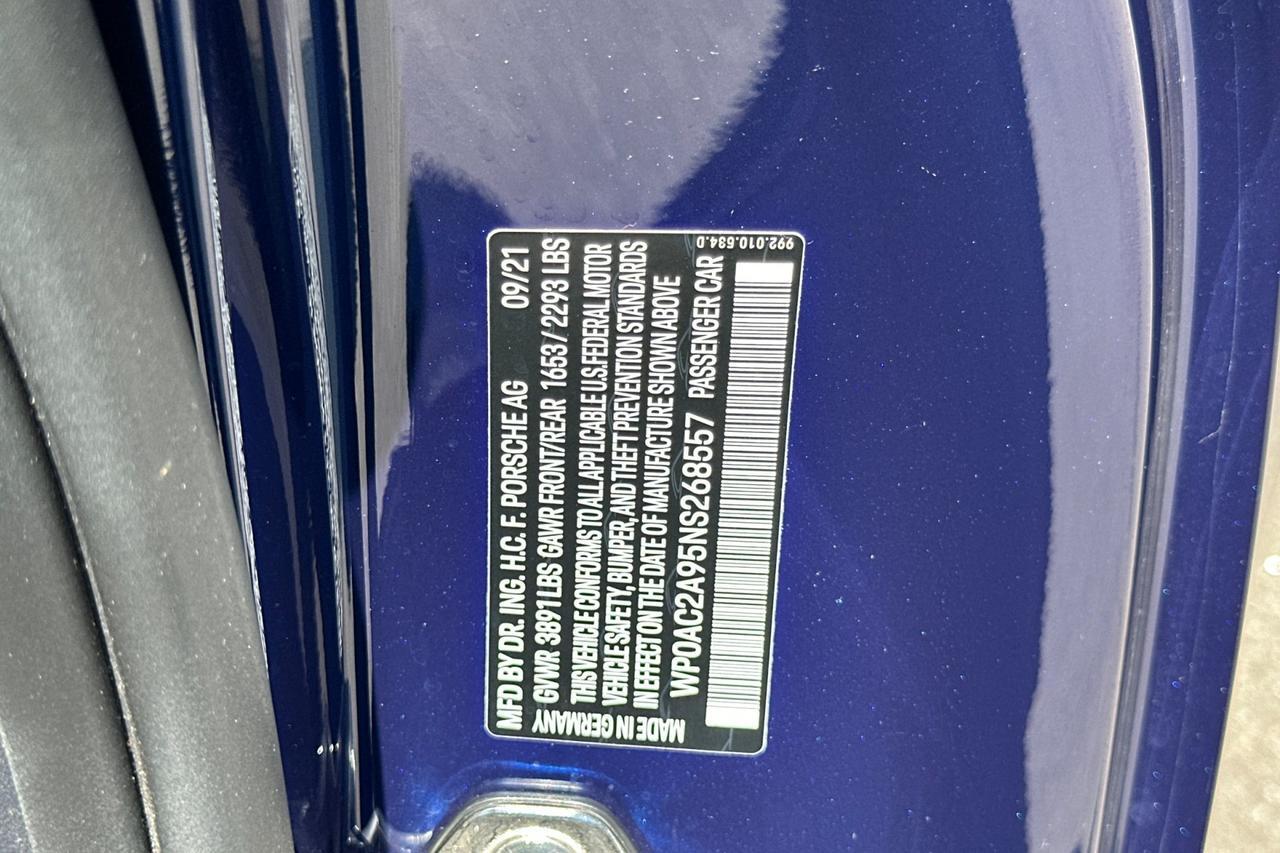 2022 Porsche 911 GT3 San Luis Obispo CA