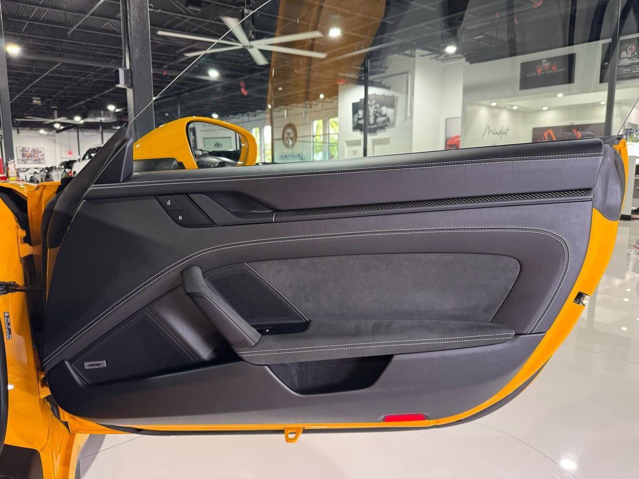 2022 Porsche 911 GT3 Signal Yellow paint, PCCB, interior carbon, extended leather, carbon buckets AND MUCH MORE!!! Fort Lauderdale FL