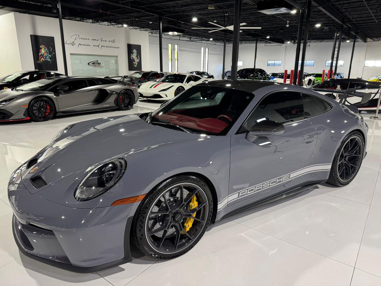 2022 Porsche 911 GT3 Sonderwunsch build, Slate Gray paint, 6-speed manual, carbon bucket seats AND MUCH MORE!! Fort Lauderdale FL
