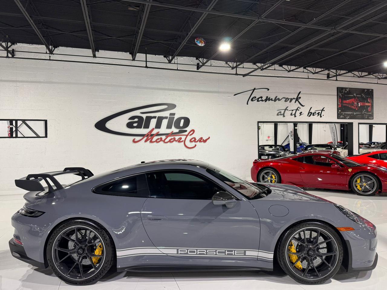 2022 Porsche 911 GT3 Sonderwunsch build, Slate Gray paint, 6-speed manual, carbon bucket seats AND MUCH MORE!! Fort Lauderdale FL