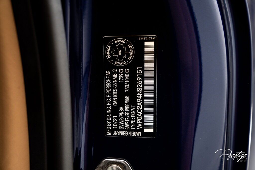 2022 Porsche 911 GT3 Touring North Miami Beach FL