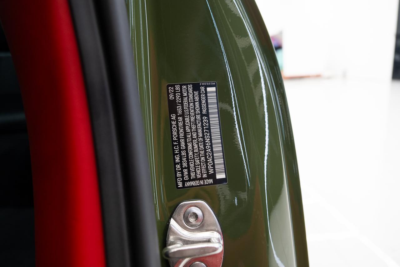 2022 Porsche 911 GT3 Touring PTS NATO OLIVE Miami FL